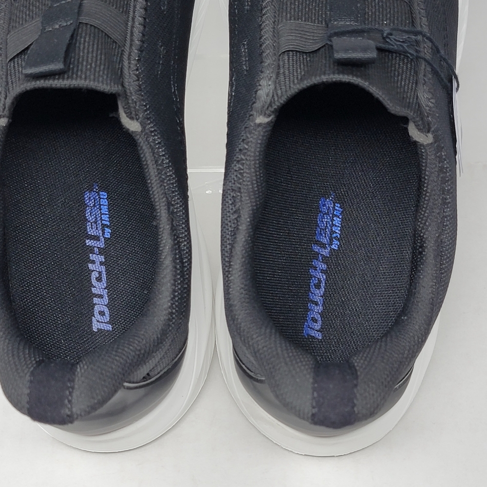 🆕JBU🆕Men's Black White Touch-Less Hands Free Slip On Sneakers Shoes Size 12 New - Picture 10 of 10